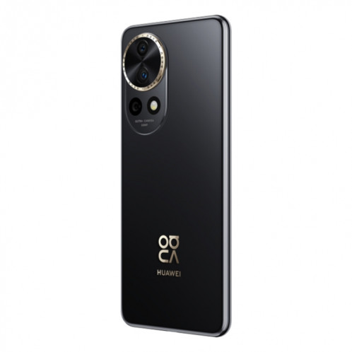 Huawei nova 12 Pro, 12 Go + 512 Go, identification par empreinte digitale à l'écran, HarmonyOS 4.0 Octa Core de 6,76 pouces, réseau : 4G, NFC, OTG, ne prend pas en charge Google Play (noir) SH702B1800-09
